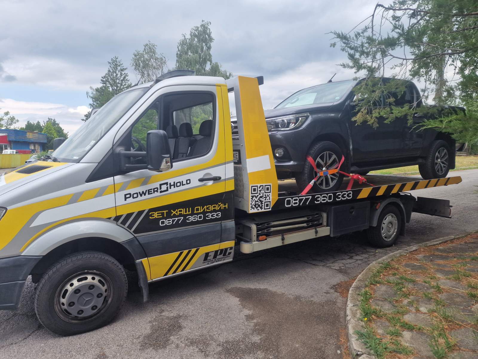 Репатрак EPC транспортира пикап